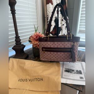 Louis Vuitton Lucille Mini Lin SR0063 w/dustbag & COA